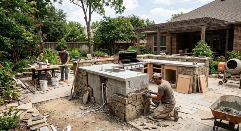 Outdoor Kitchen Installation in Santa Rosa, CA