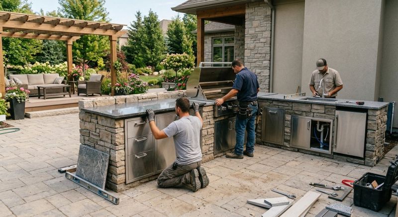 Outdoor Kitchen Renovation in North Charleston, SC